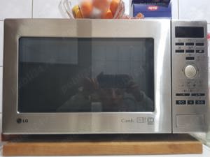 Cuptor inox cu microunde,convectie LG. Rotisor, gratar, grill, coacere