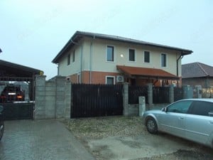   Duplex langa Timisoara, in comuna Sanandrei, Timis, P+E, 4 cam, 132mp, teren 251mp, com=0%