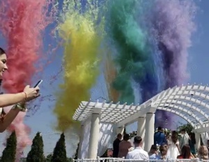 Artificii exterior, fum greu, gheata carbonica, fulgi, baloane cu fim - imagine 3