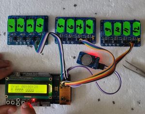 Proiect Arduino ceas cu 12 alarme in 48h cu comanda externa lcd 16x2 si RTC