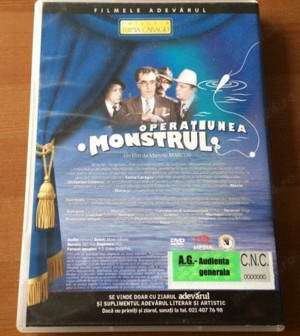 dvd film operațiunea monstrul filmele adevarul film de colecție din arhiva de aur toma caragiu - imagine 2