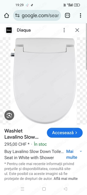 Capac wc cu bideu - imagine 4