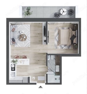 Apartament 2 camere  - imagine 6