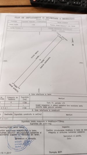 Vând teren în Bălcești, Vâlcea Suprafață totală: 17.800 mp, cu cadastru efectuat - imagine 4