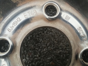 De vanzare Jenti Jante Tabla Originale Opel R15 4x100, originale GM - imagine 2