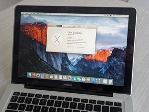 APPLE Macbook Pro 13.3 inch A1278 Aluminum 13.3" MacOS El capitan cu incarcator - imagine 4