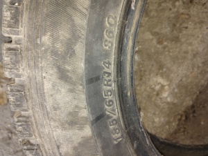 Anvelope iarna și jantă R14 - imagine 4