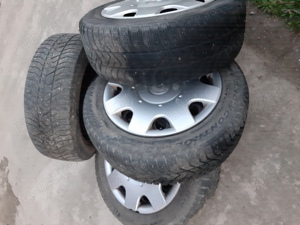 Set roți  VW 5 ×100 R16 cu anvelope M+S 