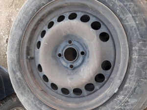 Set roți Opel 4×100 M+S 185/65/14   - imagine 2