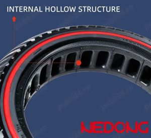 Cauciuc plin pentru trotinete electrice de 10X2.5  inch
