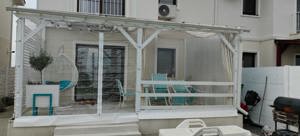 Pereti anti-vant Rulou transparent Folie capse Prelata terasa TIMIS