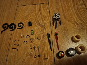 25 Expandere Flash Tunnel Ear Plug Piercing Cristale Urechi,Piercing,No