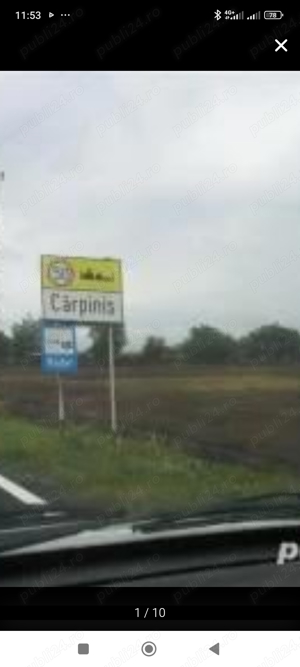 Teren de inchiriat ,suprafata 8400 m 2  in Carpinis Timis pe drumul DN 59A    - imagine 16