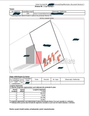 Teren intravilan 550 mp, pretabil dezvoltare, sos Straulesti - imagine 3