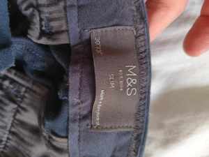 Pantalon eleganti Marks and Spencer Chino W30 L31 - imagine 3