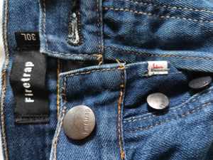 Blugi Denim Firetrap Blue Dark Wash Size 30L