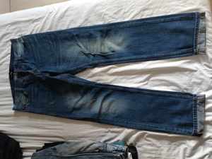 Blugi Denim Firetrap Blue Dark Wash Size 30L - imagine 3