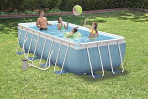 Piscina Intex Prism Frame cu cadru metalic 400 x 200 x 122cm 26790