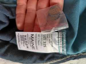 Pantaloni Maine New England Regular Chino Trousers for Men Size 32S, 30'', 76cm - imagine 2