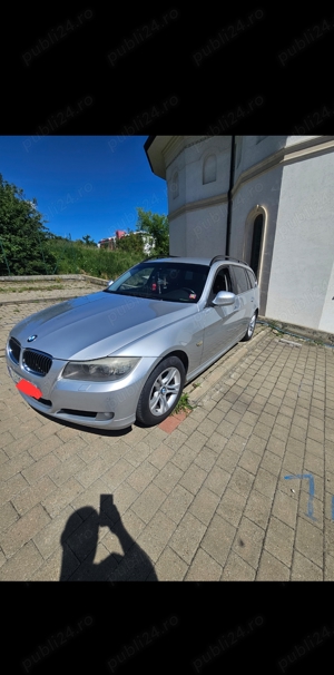Vand BMW 318 Turing  E91 automata ,piele,an 2009,scaune sport recaro - imagine 4