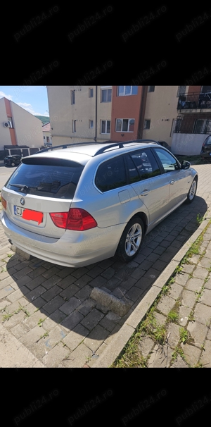 Vand BMW 318 Turing  E91 automata ,piele,an 2009,scaune sport recaro - imagine 6