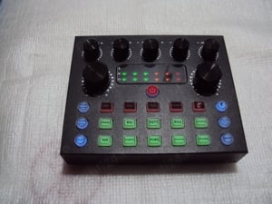 Placa de sunet multifunctionala V8, Bluetooth, mixer cu 10 efecte sonore - imagine 3