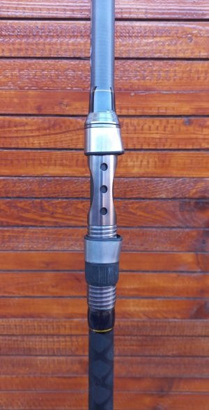 Set 4 Lansete Carbon 3, 90m, 3 Segm, 4 Mulinete Tambur 8000, Rod Pod, Senzori - imagine 4