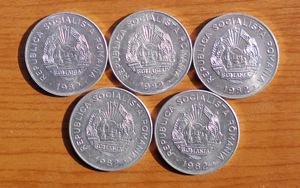 Lot 1 leu 1966, 25 bani 1982 (15 monede) - imagine 4