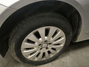 jante 5x112+anvelope iarna mercedes e class 