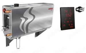 Generator de aburi Harvia HELIX 4,5 KW WIFI HGX45XW control prin internet