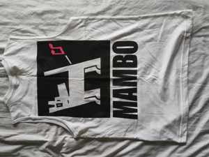 Tricou Vintage Mambo Australia Cut Off Shirt Mens 90s Tank Tee Size M