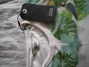 Tricou !Solid Tropical Printed Pure Cotton T-shirt Size S-M - imagine 4