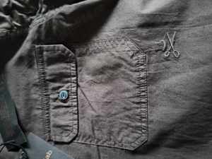 Camasa Label Lab London Mens Button Down Shirt Adults Long Sleeve Check Size M - imagine 5