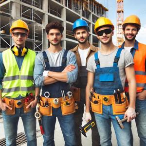 Echipa constructori executam lucrari de calitate 