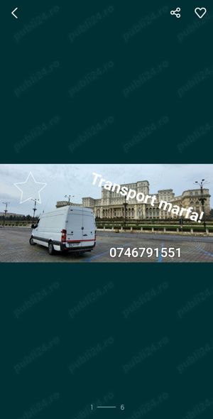  Transport marfa inchiriez duba 3.5 to L=4.4 metri 