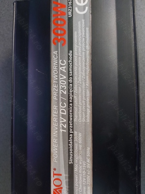 Convertor, Kemot, 12V 230V, 300W - imagine 3