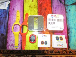 Vand Ceas Smartwatch copii MyKi, GPS, touch, Rosu Galben - imagine 2
