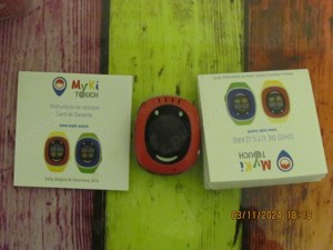 Vand Ceas Smartwatch copii MyKi, GPS, touch, Rosu Galben - imagine 5