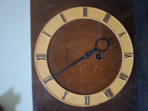 Ceas vechi de masa semneu mecanic Becna Vesna URSS CCCP anii 70 - imagine 2