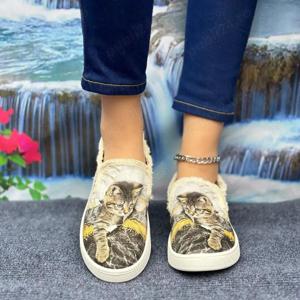 Espadrile cu pisoi 41 26 cm