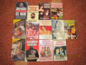 Vand carti de dragoste scrise de Judith Michael;Barbara Taylor Bradford;Sidney Sheldon;Graham Green;