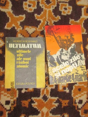 Vand Cartile ULTIMATUL-ultimile zile ale unui razboi si ACELE ZILE SI NOPTI