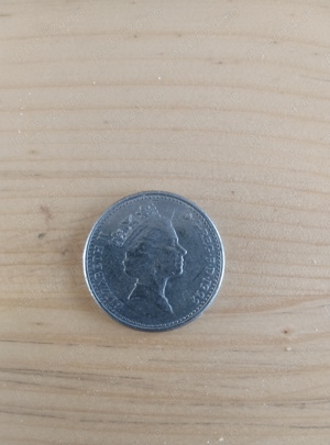 Moneda de colecție ten pence 1992 Elizabeth a doua