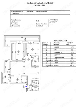 3 Camere - Brancoveanu - Bloc 2024 - totul NOU - Parcare - Comision 0% - imagine 15