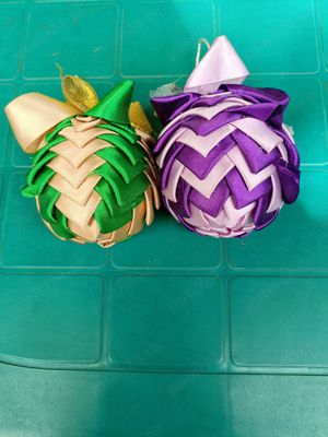 Vând globuri hand made textil - imagine 5