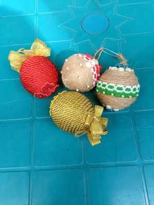 Vând globuri hand made textil - imagine 4