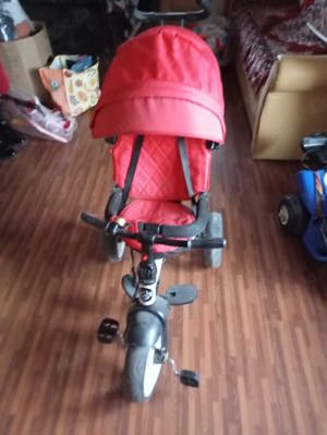 carut  3 1 si tricicleta copii  - imagine 3