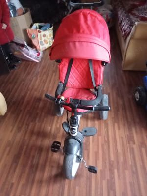 carut  3 1 si tricicleta copii  - imagine 4