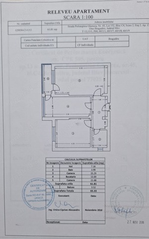 Apartament 2 camere spațios, cartierul Latin, 62mp - imagine 9