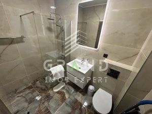 PRIVELISTE UNICA!Ap 3 camere,TERASA,JACUZZI,PARCARE SUBTERANA,ZONA VIVO/URBANO P - imagine 14